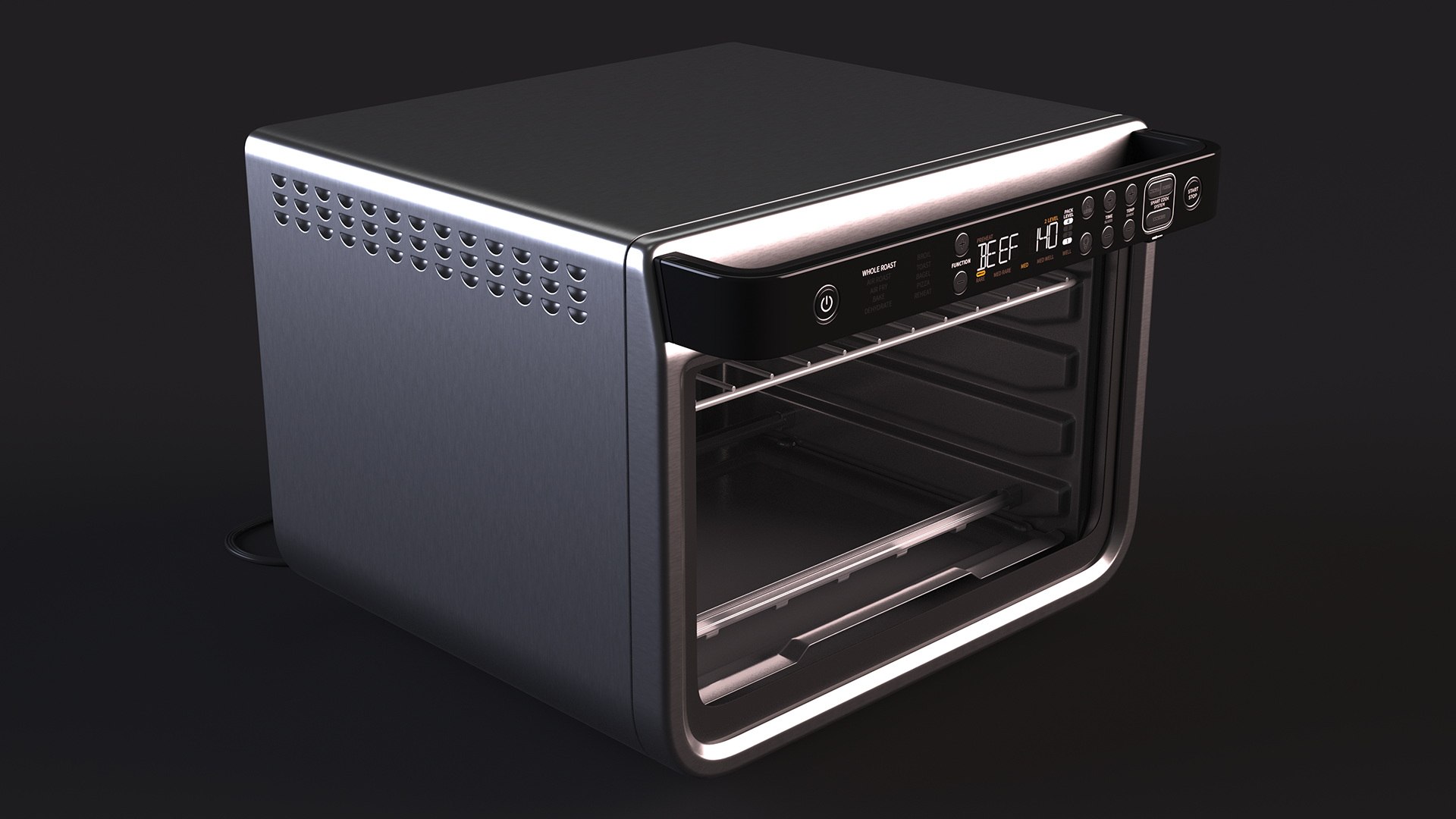 3D Air Fryer Oven model https://p.turbosquid.com/ts-thumb/YK/4BtENS/2x/airfryerovenvray3dmodel008/jpg/1678917999/1920x1080/fit_q87/8d4cc765f62cab610bd33c673a597e0319dacfb4/airfryerovenvray3dmodel008.jpg
