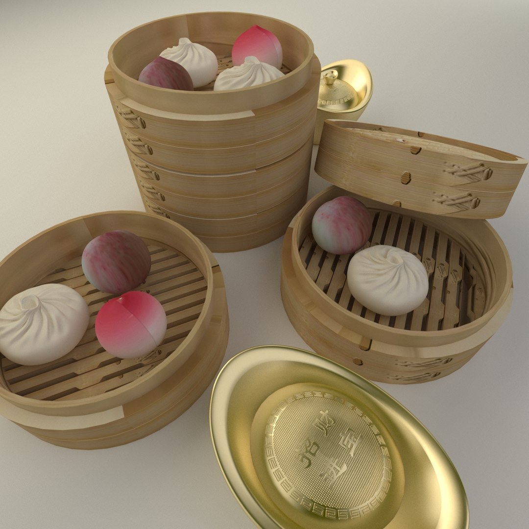 Chinese Bamboo Steamer 3D Model - TurboSquid 2069899