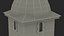 Starożytna wieża zamkowa z wiatrowskazem