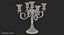 Candelabro 5 rama oro