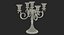 Candelabro 5 rama oro