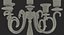 Candelabro 5 rama oro