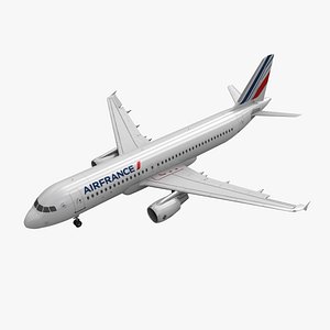 Airbus A320 Air France Animated