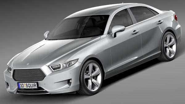 modelo 3d Generic Sedan mid-class 2015 - TurboSquid 2054612
