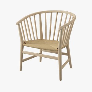chair pp hans j 3d dwg
