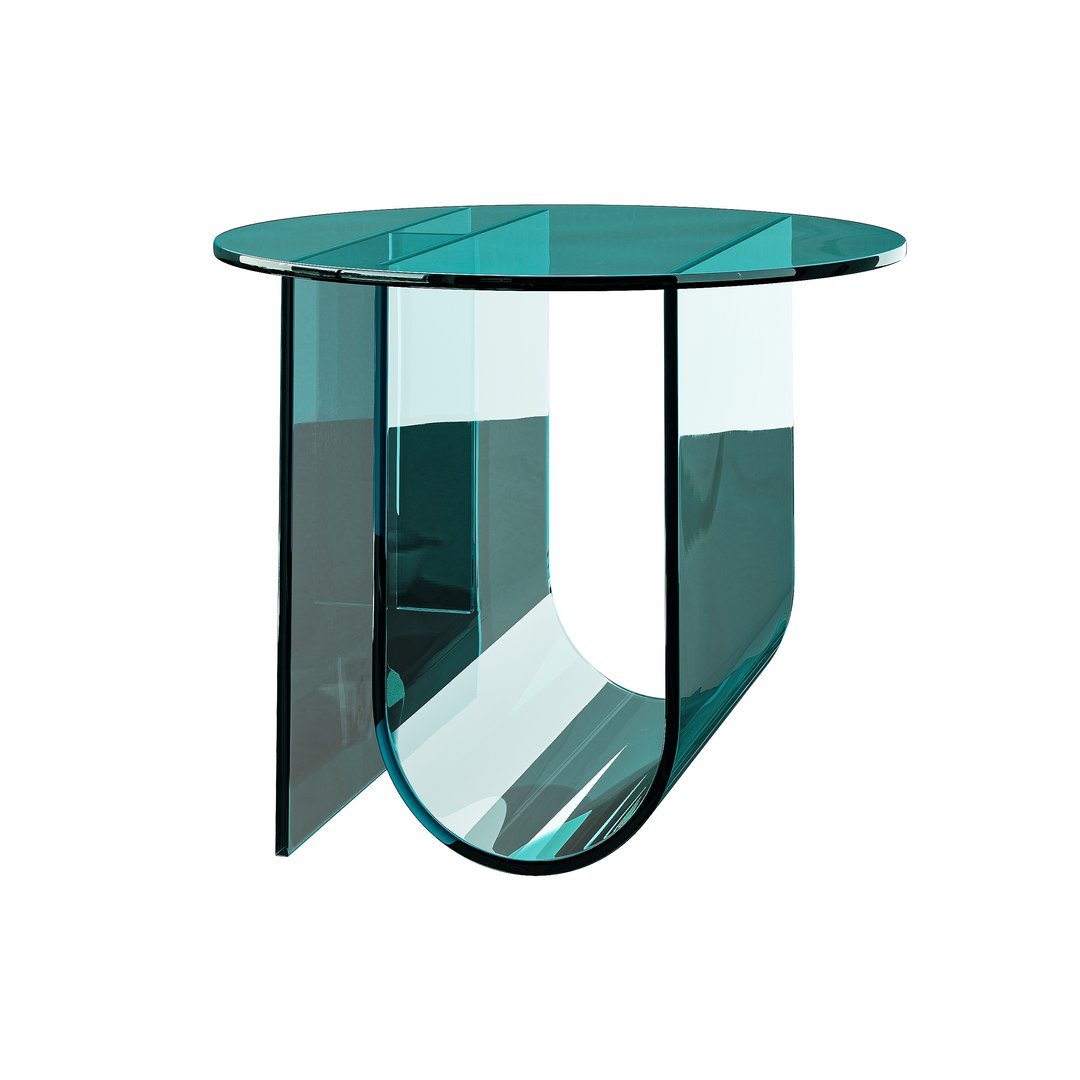 Living Room Acrylic Side Table 3D Model - TurboSquid 2387667