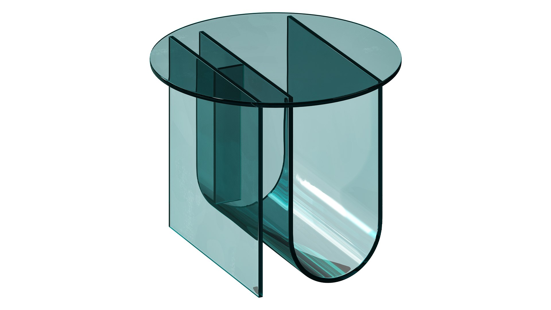 Living Room Acrylic Side Table 3D Model - TurboSquid 2387667