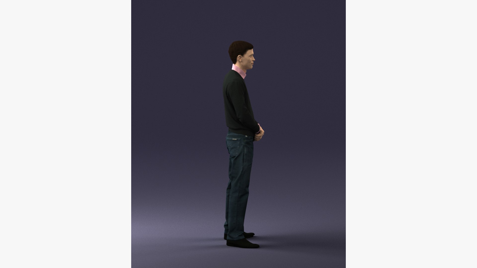 Scanned realistic human 3D model - TurboSquid 1701435