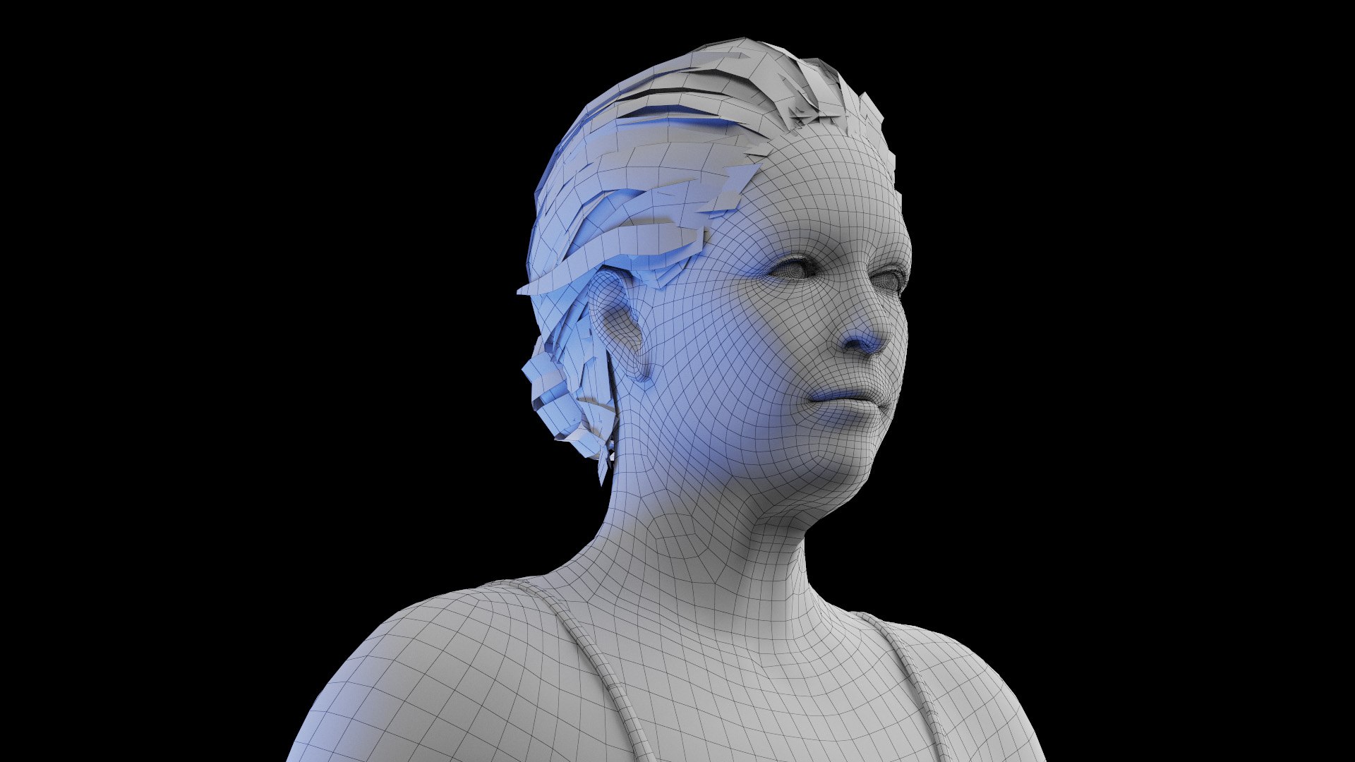 Human Elder Female Body 3D model - TurboSquid 2018007