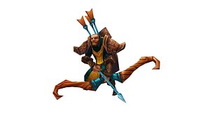 archer 3D model