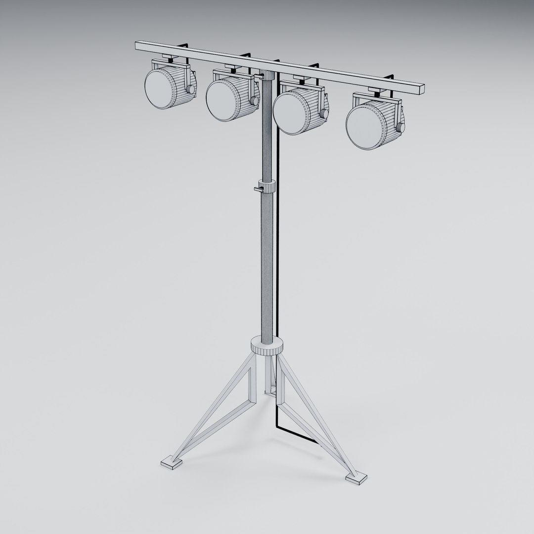 Portable Four Fixture Stage Lighting Stand 3D model https://p.turbosquid.com/ts-thumb/YK/RjL9Bg/KG/06_wireframe/jpg/1788954649/1920x1080/fit_q87/1e51e417a0c433e40b48a7fba3c509055a6cfda0/06_wireframe.jpg