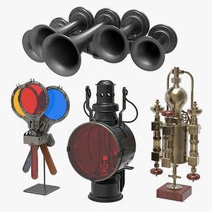 Vintage Railroad Hardware Set