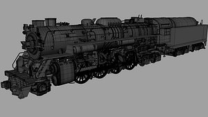 train 3D model
