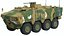 Korean K808  armored personnel carrier