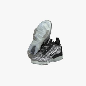 3D Nike Air VaporMax Flyknit 2021 Oreo