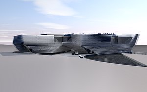 v museum dundee 3D model