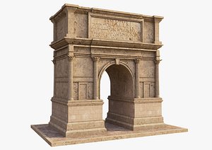 Arch of Titus Roman Forum 3D model