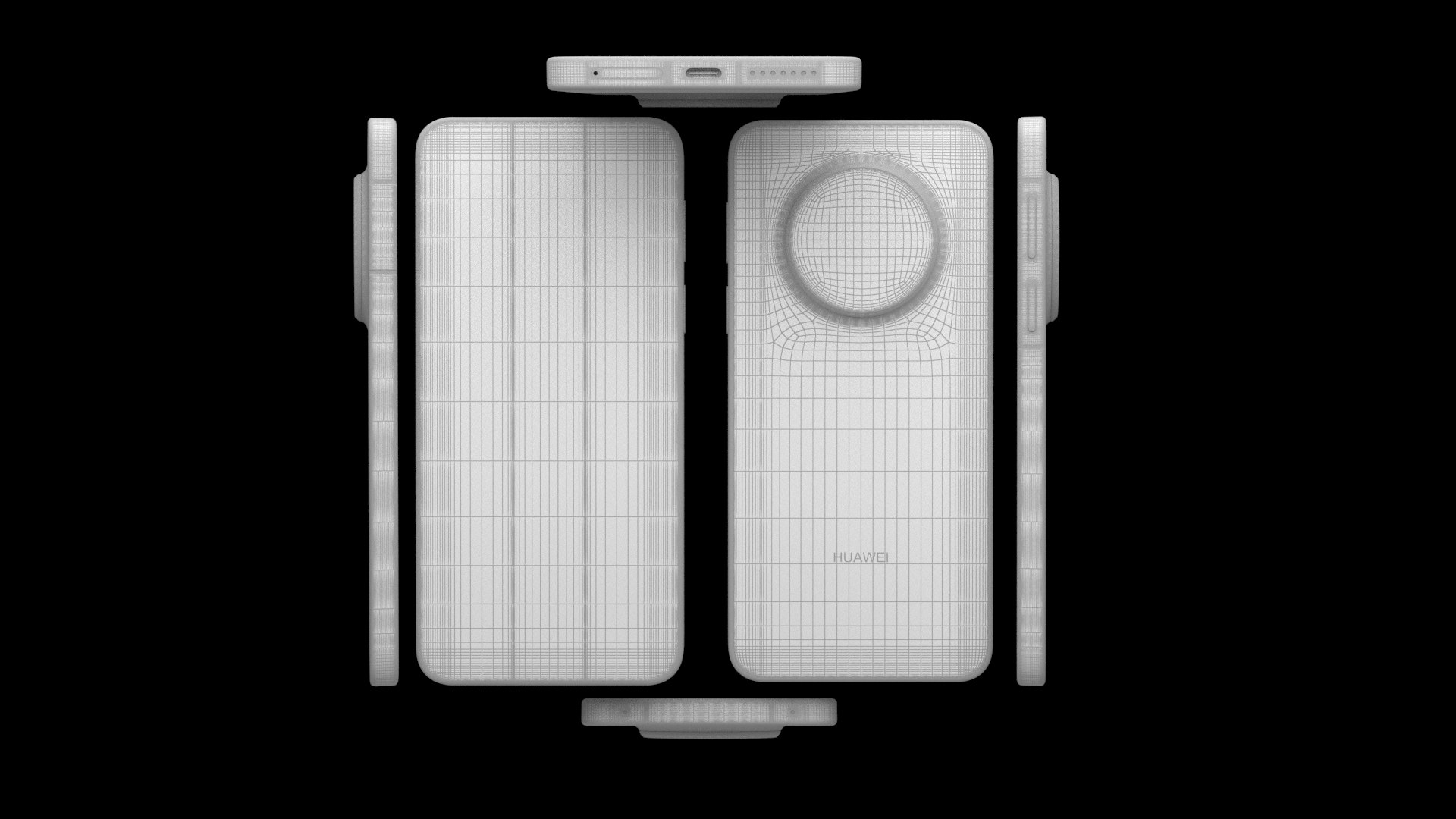 3D Model Huawei Mate 70 White - TurboSquid 2323270