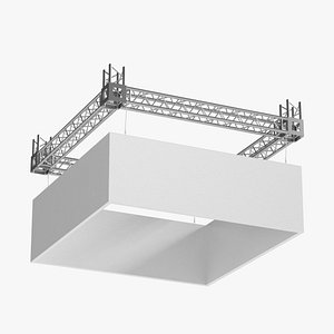 Truss System 3D model