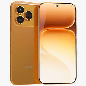Honor 600 Pro Orange 3D model