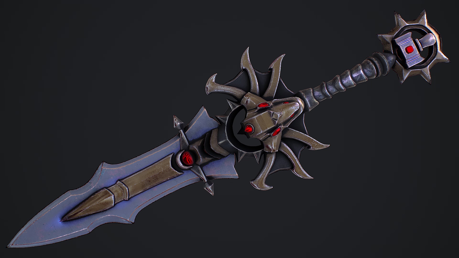 Fantasy Sword 6 3D Model Model - TurboSquid 2115544