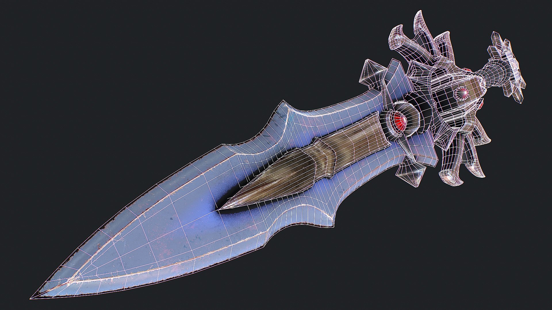 Fantasy Sword 6 3D Model Model - TurboSquid 2115544
