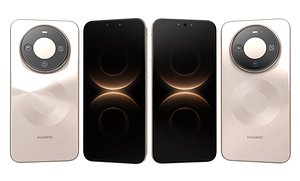 3D HUAWEI Mate 80 Gold