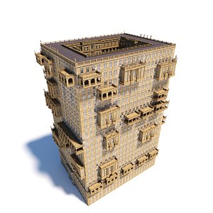 Mega Building - Palast 3D model