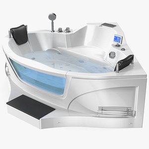 ARIEL Whirlpool Bathtub with Air Bubble Jets