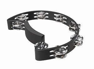 3D Tambourine Metal Buckle PBR
