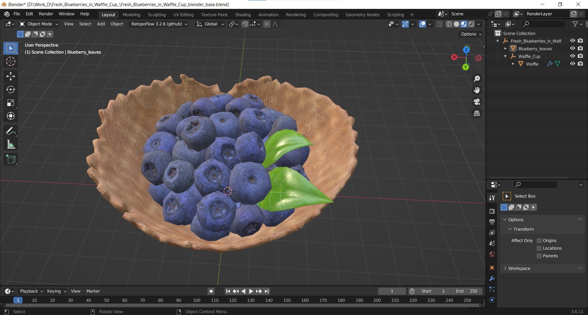 3D model Fresh Blueberries in Waffle Cup https://p.turbosquid.com/ts-thumb/YL/0iBGyg/mh/fresh_blueberries_in_waffle_cup_1001/jpg/1750911723/1920x1080/fit_q87/8a492007435408ec6c12f39cf3173abbd1e9a731/fresh_blueberries_in_waffle_cup_1001.jpg