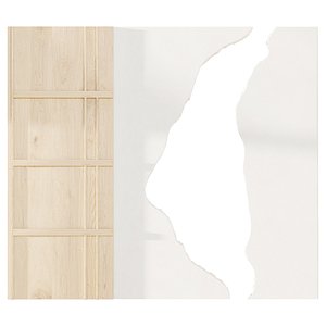 3D Wall panel wood gypsum