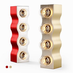Sinus Table Lamp by Ettore Sottsass