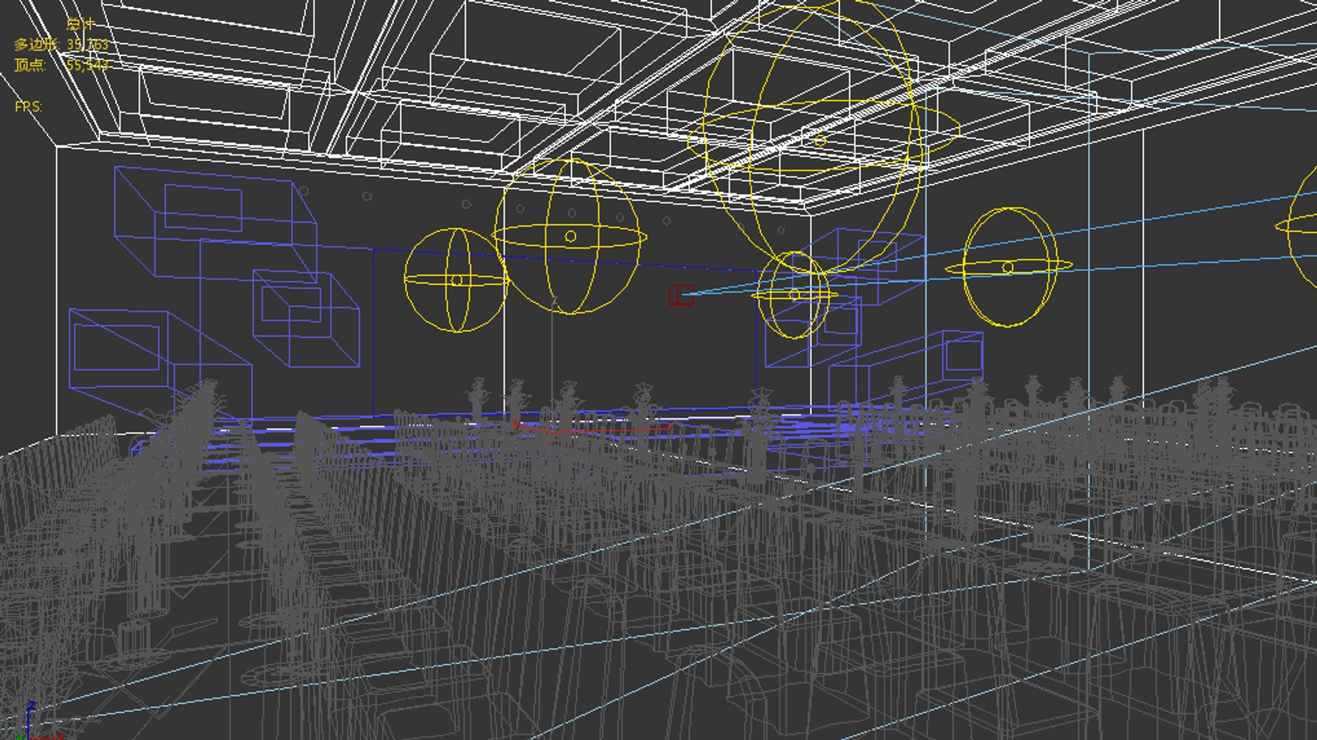 3D Stage Truss Meeting Hall Assembly Hall Conference Concert Hall Model ...