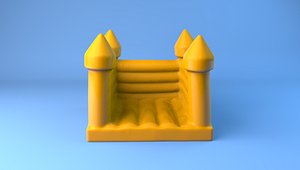 3D inflatable bounce model