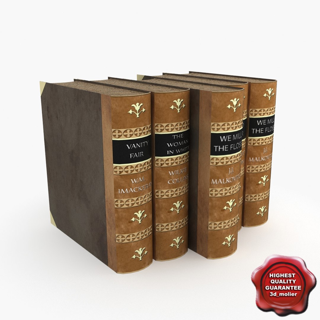 books v2 3d max