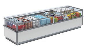 Refrigeration showcase 3D model