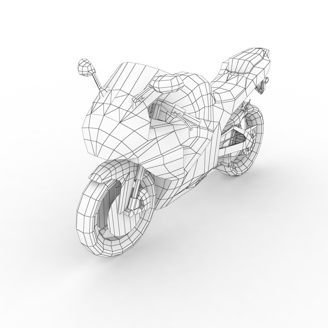 3d Model Of 2014 Suzuki Gsx-r 1000