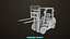 Dusty Forklift Trucks All PBR Unity UE Textures