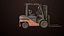Dusty Forklift Trucks All PBR Unity UE Textures