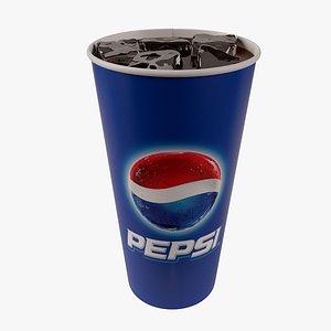 3ds max paper cup ice