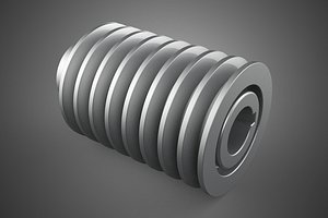 STANDARD 8 EIGHT OCTUPLE GROOVE TRACK PULLEY SHEAVE WHEEL V BELT