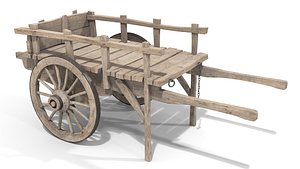 Wooden Trader Cart