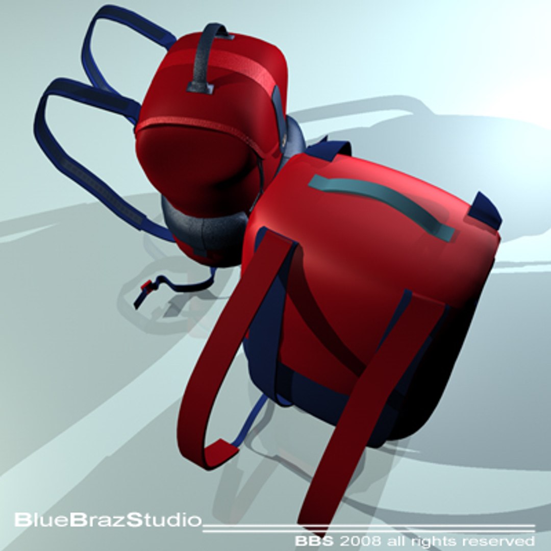 Pack Backpack Dxf