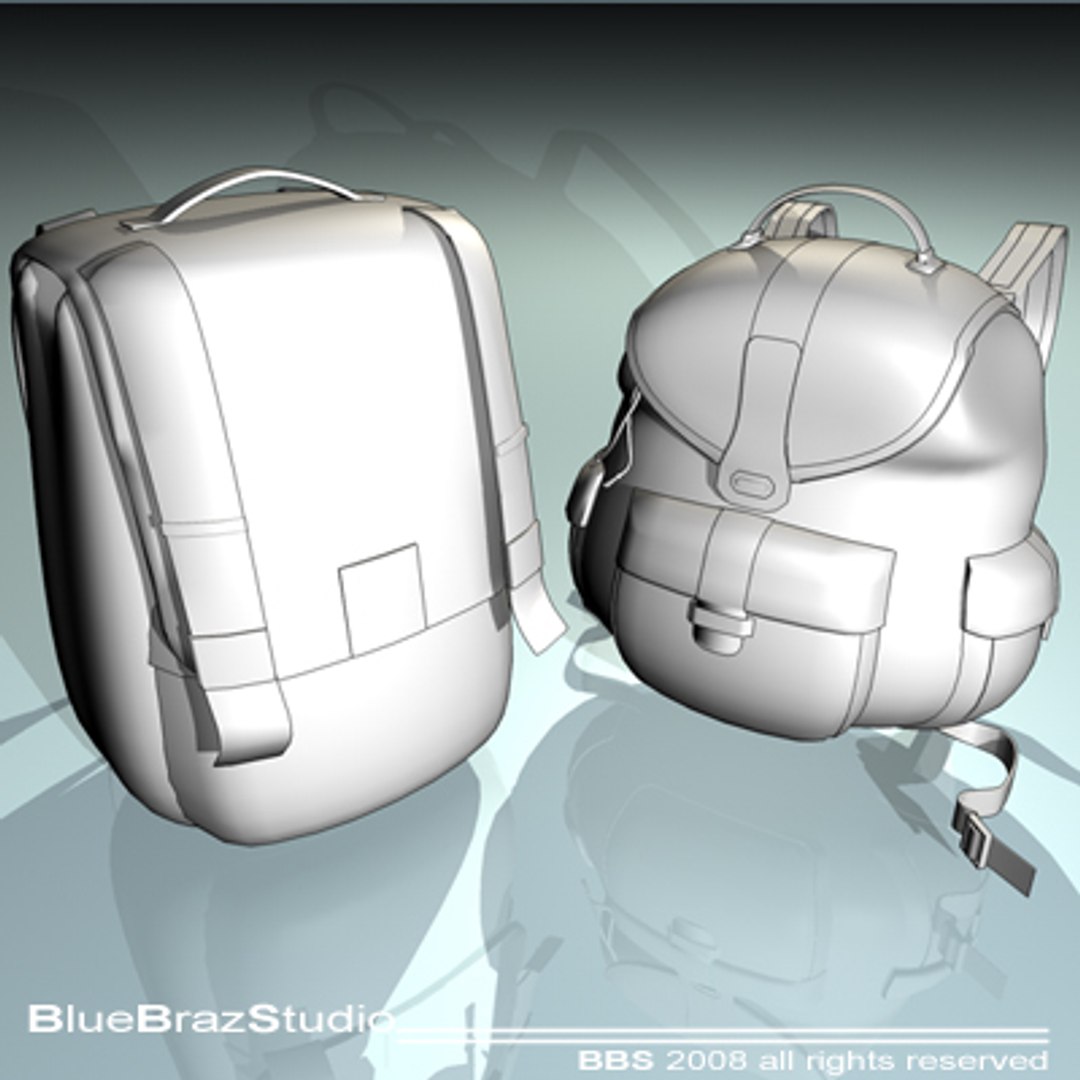 Pack Backpack Dxf
