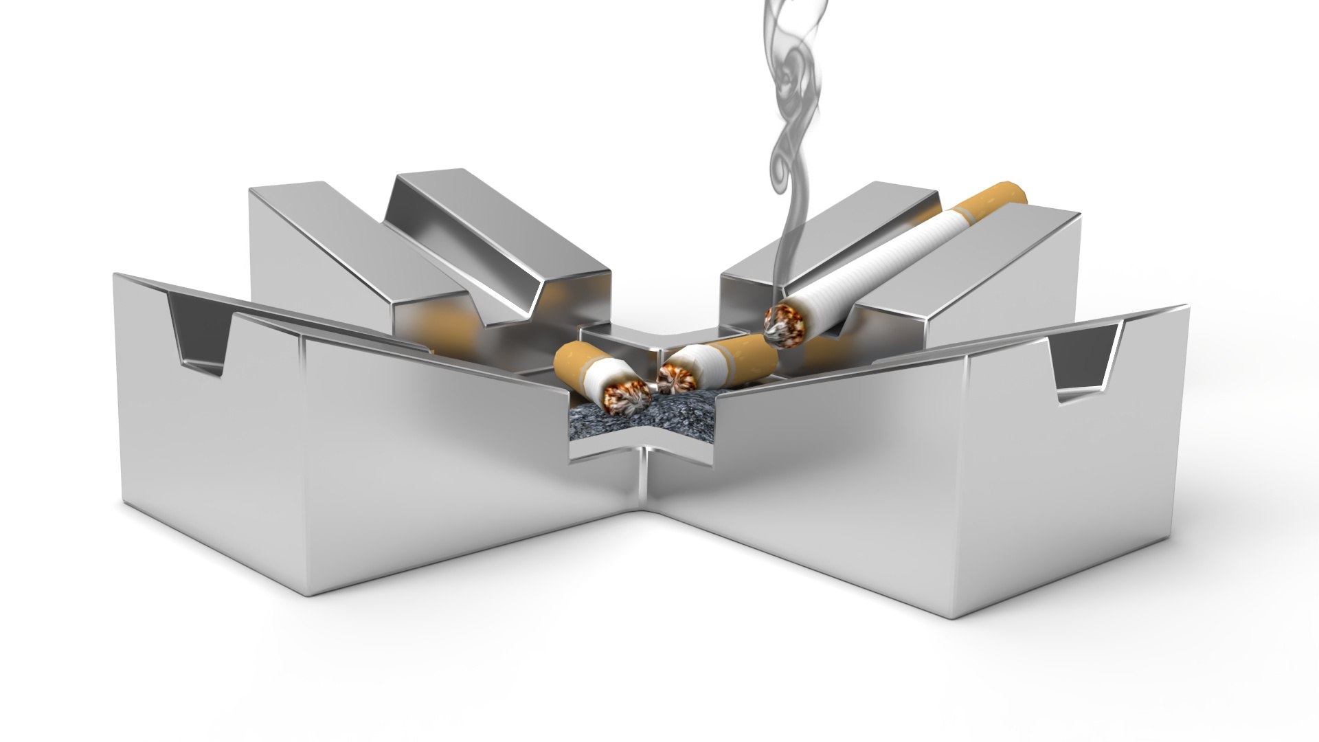 3D Ashtray and cigarretes model https://p.turbosquid.com/ts-thumb/YL/lCKfE6/V2/cigarette00_view04/jpg/1787963872/1920x1080/fit_q87/668da69d189e8954e7ae5d33710e35064827ca0a/cigarette00_view04.jpg