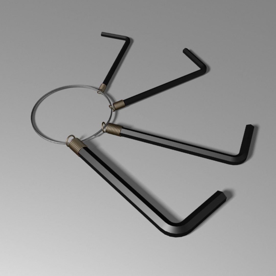 Allen Wrench 3d Max