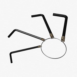 allen wrench 3d max
