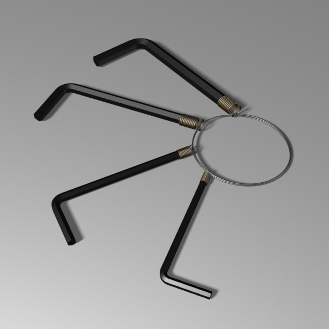 Allen Wrench 3d Max