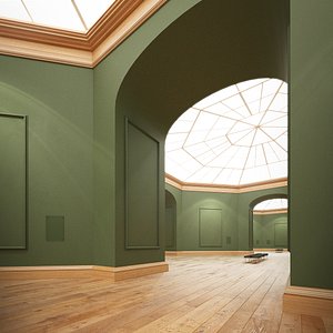 art gallery 3d max